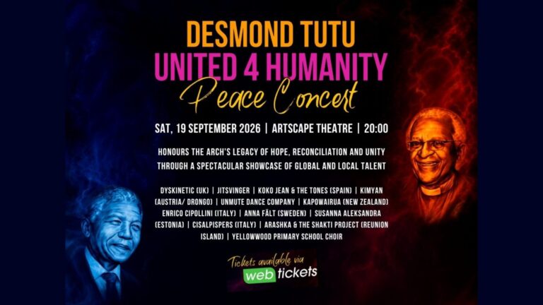 WOMAD SOUTH AFRICA PRESENTS UNITED 4 HUMANITY: A GLOBAL CELEBRATION OF MUSIC, INCLUSION AND SHARED HUMANITY